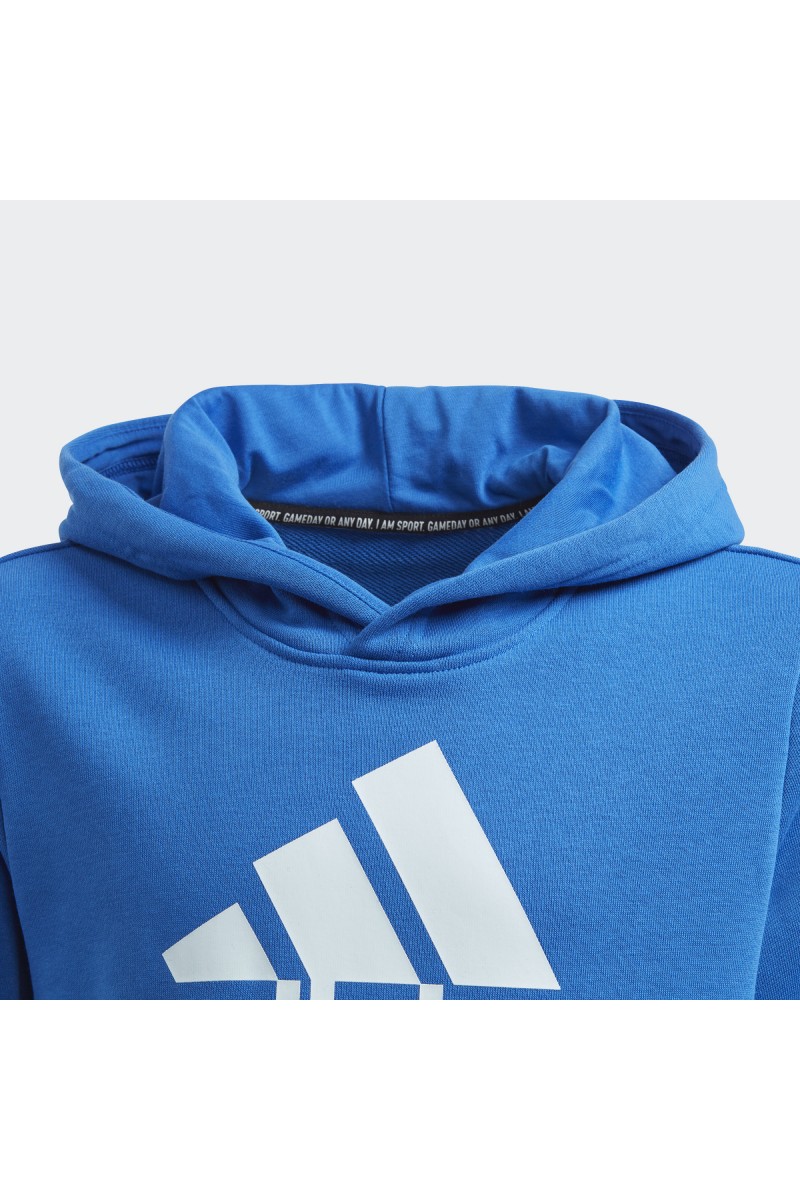 POLERON ADIDAS MUST HAVES BADGE AZUL NIÑO POLERON ADIDAS MUST HAVES BADGE AZUL NIÑO