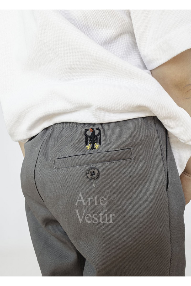 PANTALÓN GRIS COLEGIO HOMBRE ALEMÁN