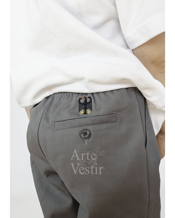 PANTALÓN GRIS COLEGIO HOMBRE ALEMÁN