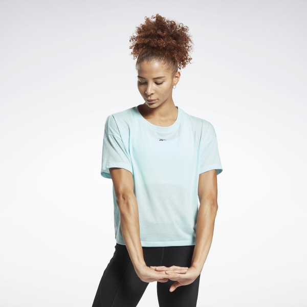 POLERA REEBOK MUJER WOR SUPREMIUM VERDE