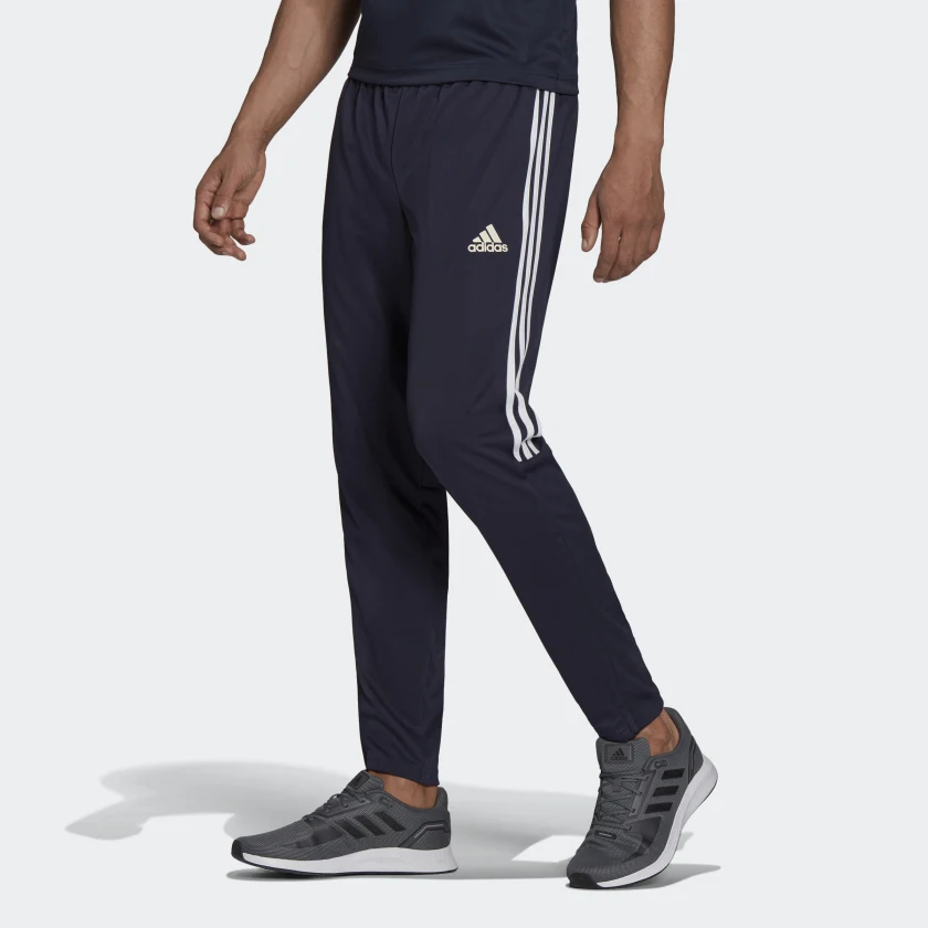 Pantalon adidas sale azul hombre