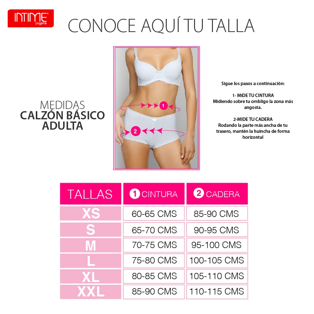 Pack 2 Calzones Cuadro Maxi Mujer Intime