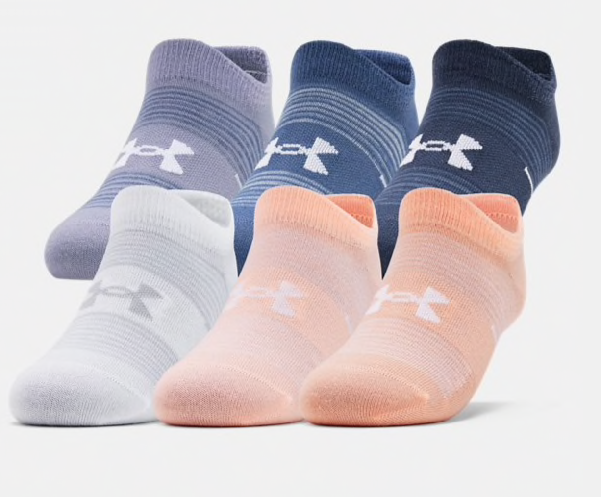 PACK 6 CALCETINES UNDER ARMOUR MUJER