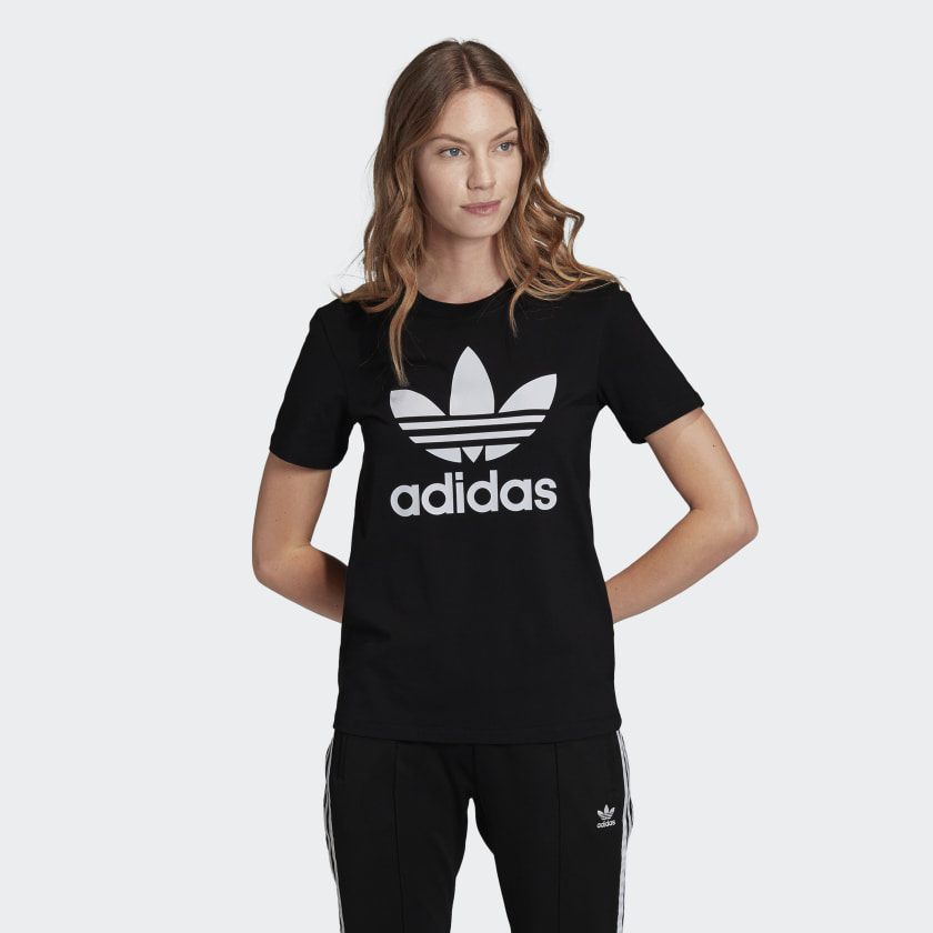 Polera adidas negra mujer clearance